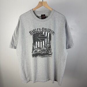 Harley Davidson Biker Motorcycle Kauai Hawaii Y2K Vintage T Shirt Size 2XL